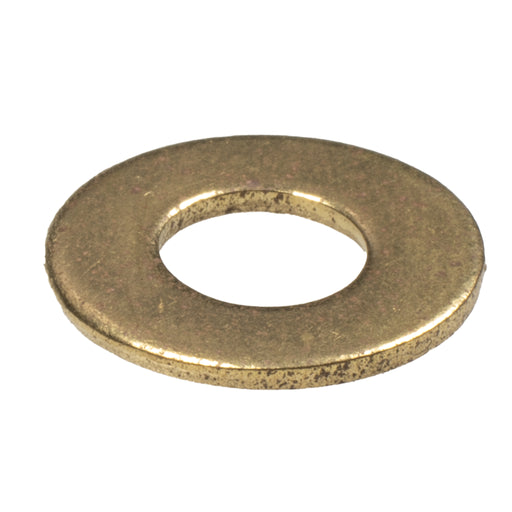 Brass flat washer 1/4 in, .56 OD x .04 thick corrosion resistant hardware