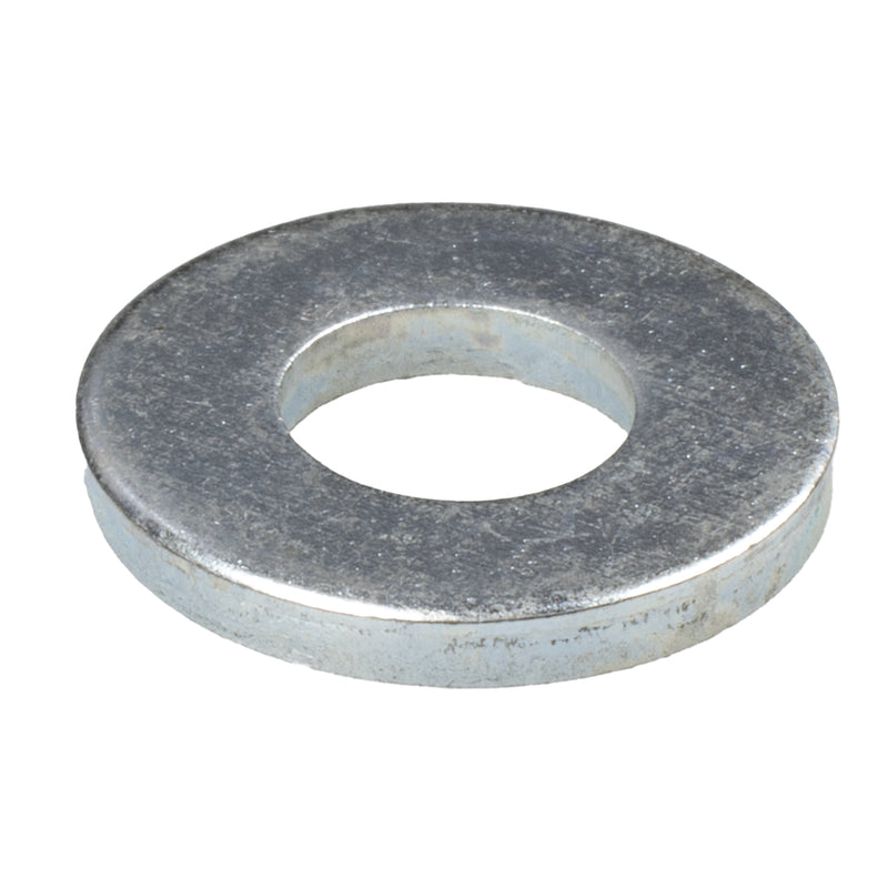 Flat washer 1/4 in, .63 OD x .07 thick zinc SAE washer
