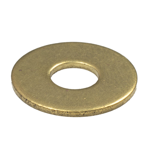 Brass flat washer 1/4 in, .69 OD x .06 thick corrosion resistant washer