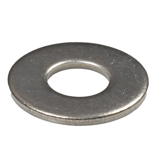 Stainless steel flat washer 1/4 in, .75 OD x .06 thick machine hardware washer