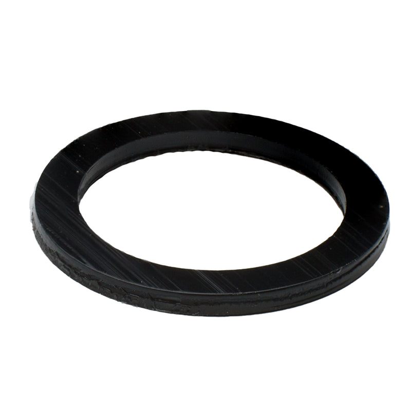 Black nylon flat washer 3/4 in, 1.00 OD x .06 thick industrial hardware component