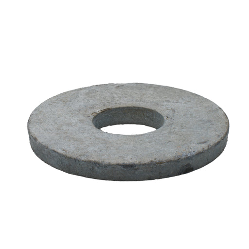 Hot dip galvanized flat washer 3/4 in, 2.25 OD x .25 thick EU spec industrial hardware