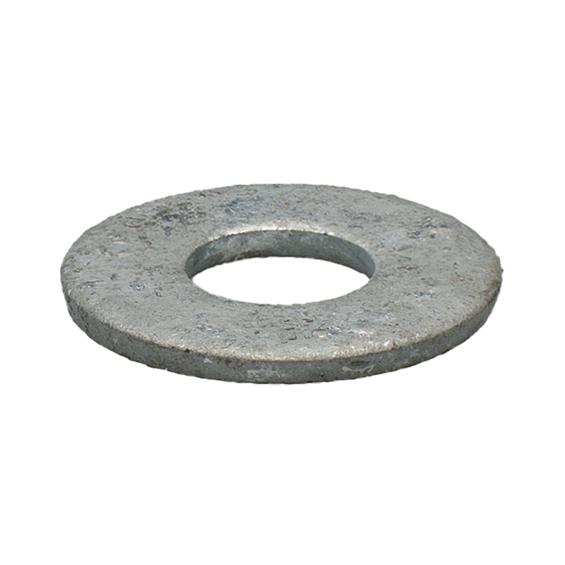 Flat washer 3/8 in, 1.00 OD x .08 thick USS spec hot dip galvanized industrial washer