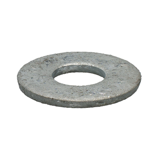 Flat washer 3/8 in, 1.00 OD x .08 thick USS spec hot dip galvanized industrial washer