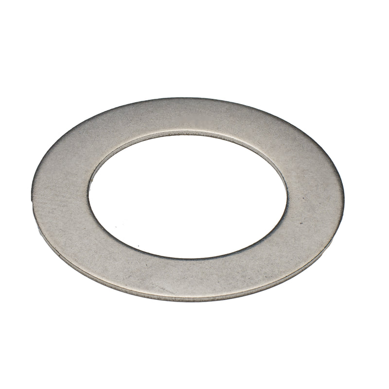 Stainless steel flat washer, 5/8" size with 1.00" OD and .02" thickness, for durable load distribution.