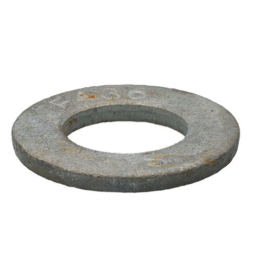 Flat washer 5/8 in, 1.31 OD x .15 thick F436 structural washer, hot dip galvanized finish