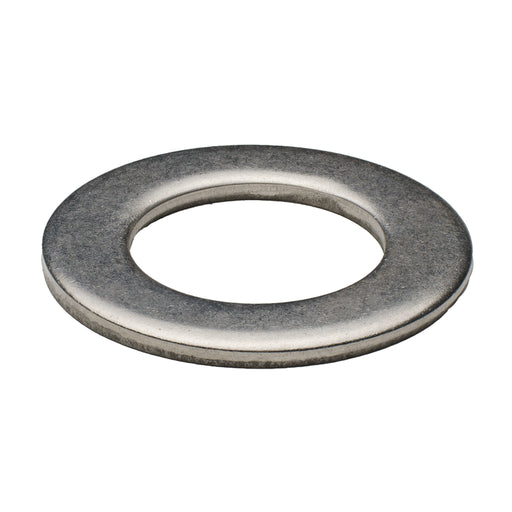 Stainless steel NAS 1149 flat washer, 7/8" size with 1.50" OD and 0.09" thickness for precision fastening.