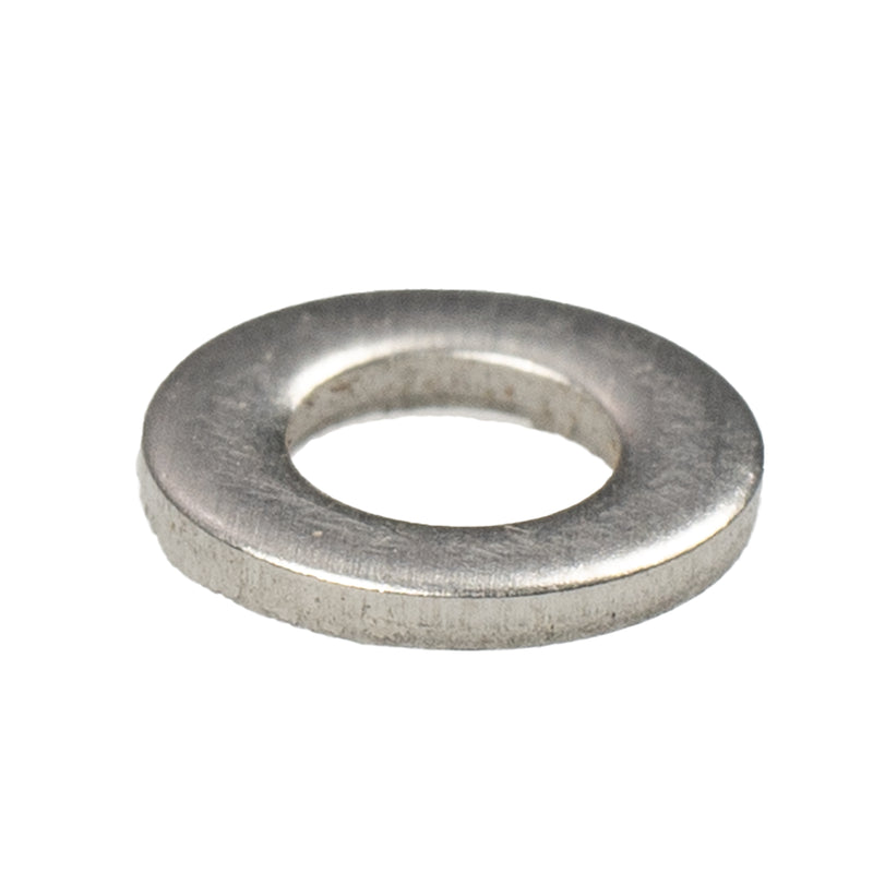 Stainless steel flat washer #5, .28 OD x .03 thick machine hardware washer