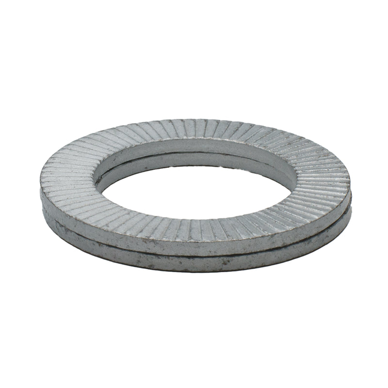 Nord-Lock washer 3/4 in, 1.21 OD x .13 thick zinc plated wedge-lock washer