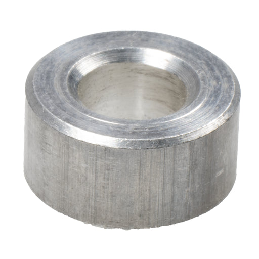 Aluminum spacer washer 1/4 in, .50 OD x .25 thick machine part