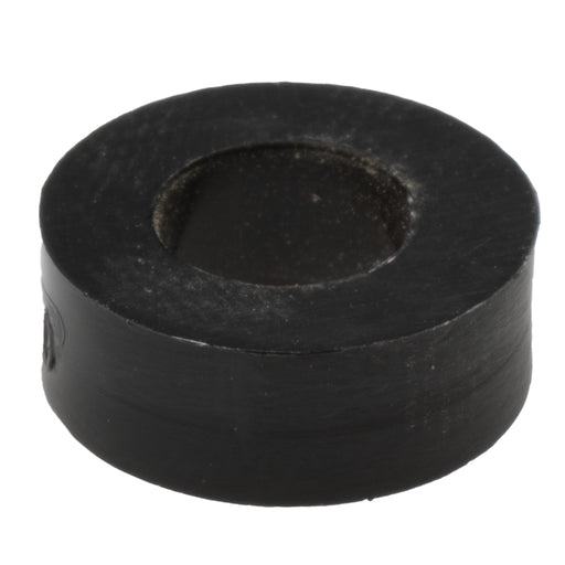 White nylon spacer washer .252 ID x .50 OD x .1875 thick for industrial use