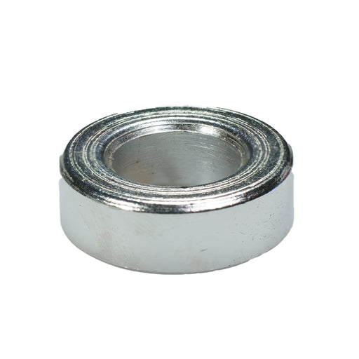 Chrome plated flat spacer washer 3/8 in, .75 OD x .25 thick machine hardware