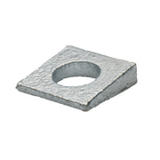 Hot dip galvanized wedge washer 3/4 inch structural fastener for heavy duty assemblies